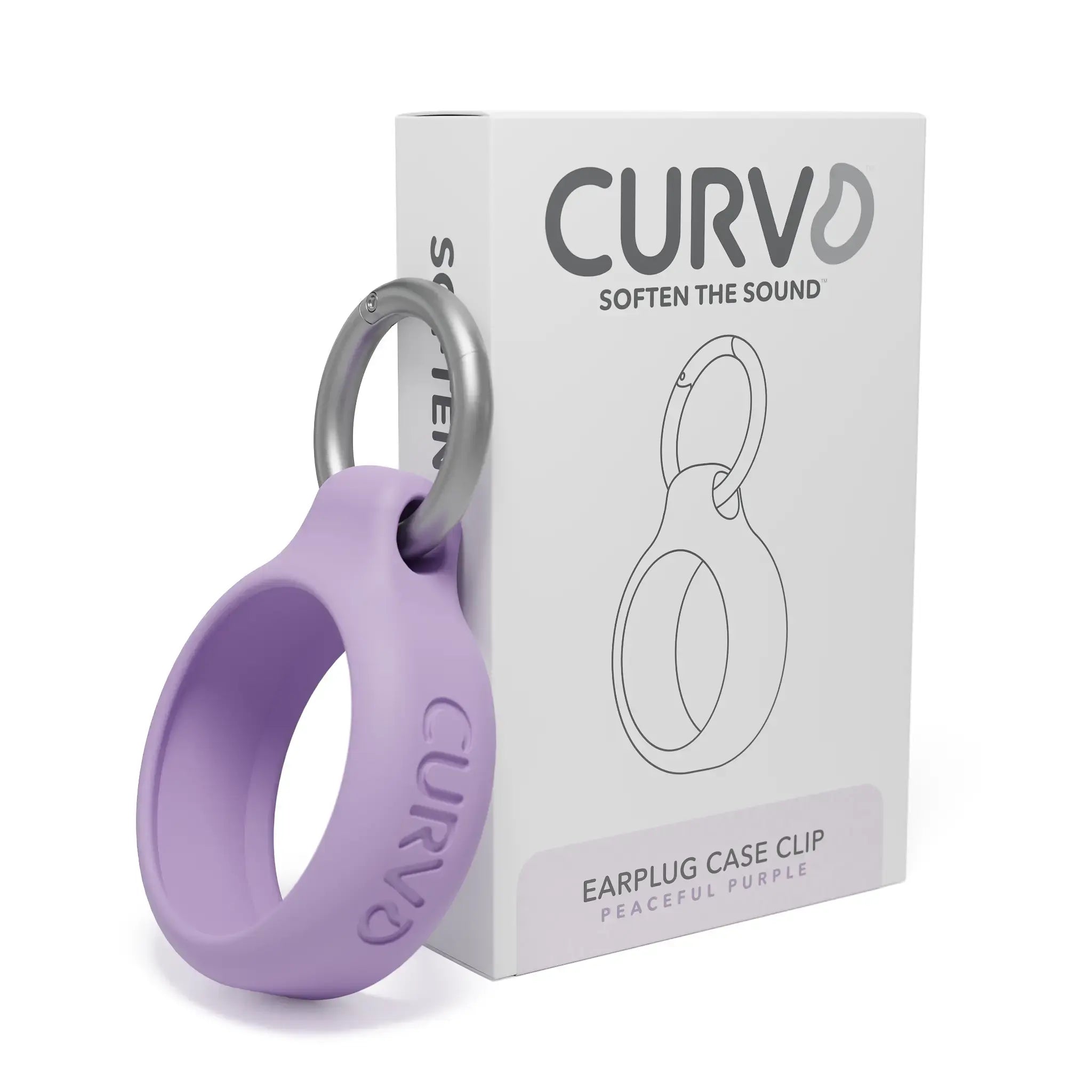  CURVD Earplugs Case Clip for Secure Storage & Travel